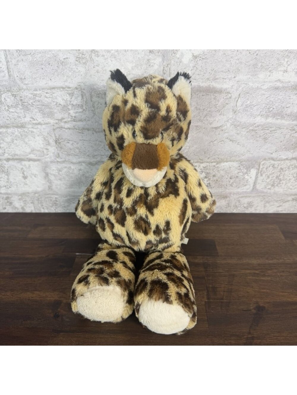 Mary Meyer Marshmallow Zoo Leopard Plush Floppy Soft Toy 14” Stuffed Animal 5096